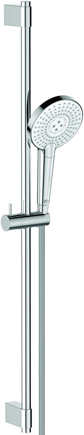 Ideal Standard B1763AA Evo Jet Round Shower Kit, Chrome