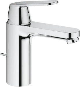 GROHE 2337700E Eurosmart Cosmopolitan Bathroom Tap (Pop-Up Waste, Standard Spout and Silkmove ES)