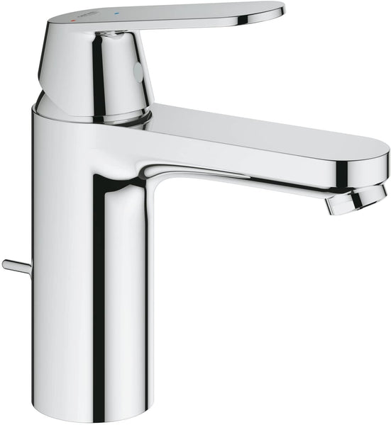 GROHE 2337700E Eurosmart Cosmopolitan Bathroom Tap (Pop-Up Waste, Standard Spout and Silkmove ES)