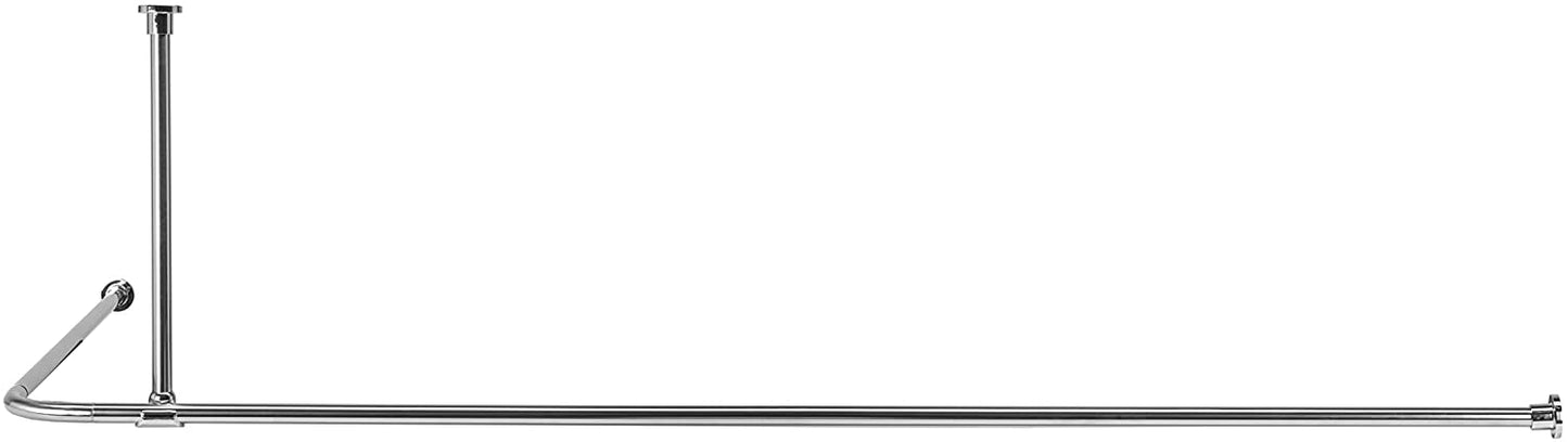 Croydex Premium Stainless Steel Ceiling Suppor Shower Rod