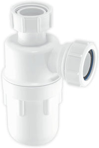 McAlpine C10 Bottle Trap-1.25 inch, White