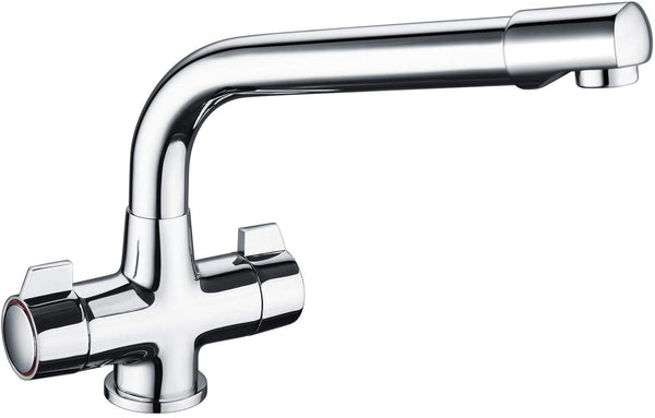 RAK Sofia Chrome Cruciform Kitchen Sink Mixer RAKKIT018