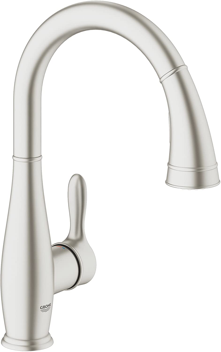 GROHE Parkfield 30215DC1 Kitchen Sink Mixer Tap DN 15 Supersteel