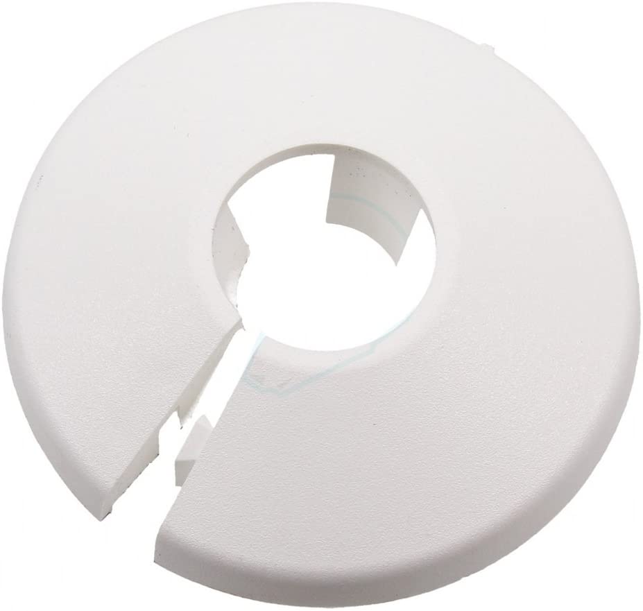 Talon PC35/05 Pipe Collar, White, 35 mm, Set of 5 Pieces