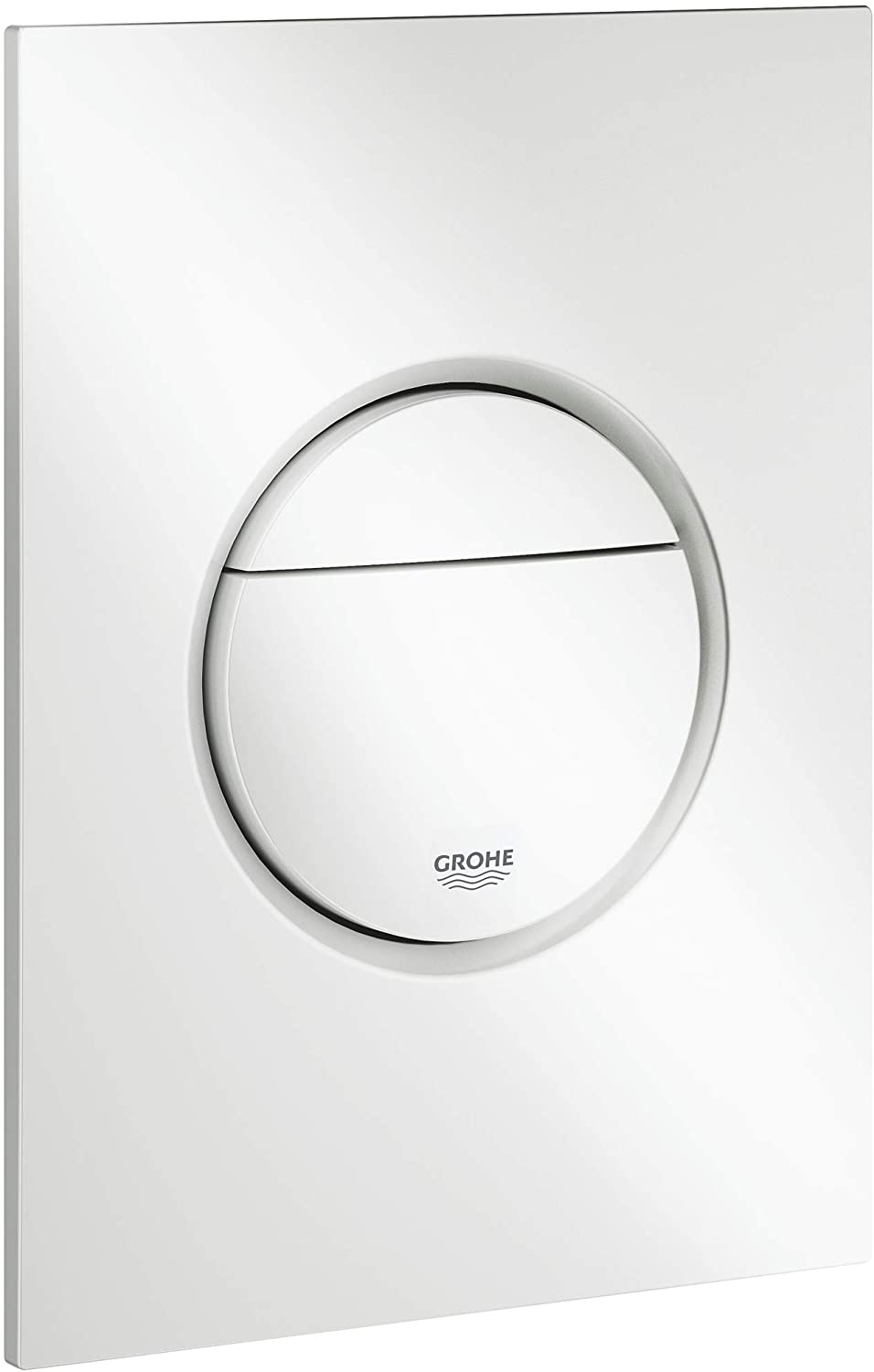 GROHE Nova Cosmopolitan S | Toilet Flush Plate | Small 130 x 172 mm | Alpine White | 37601SH0