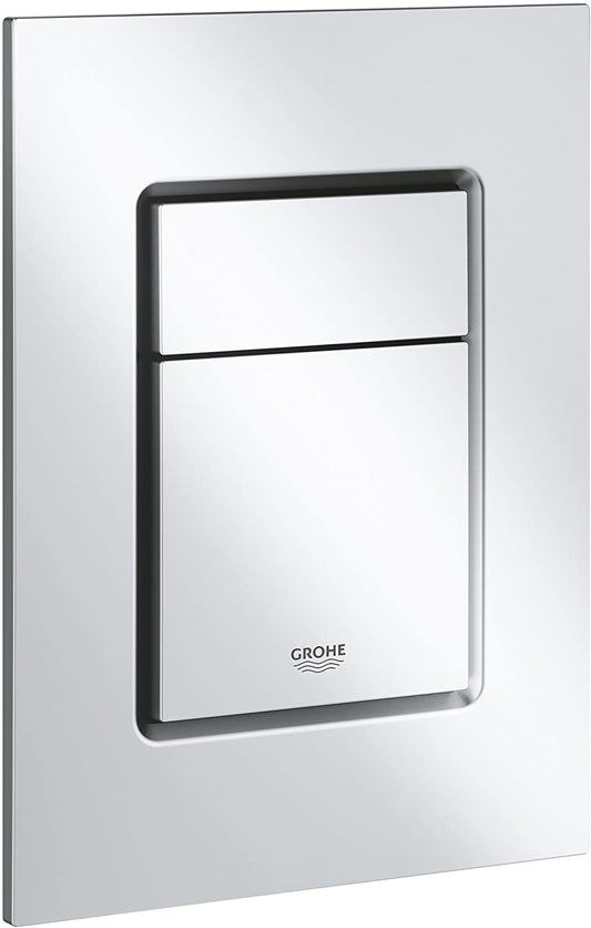GROHE Skate Cosmopolitan S | Toilet Flush Plate | Small 130 x 172 mm | Alpine White | 37601SH0