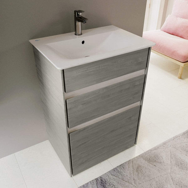 Ideal Standard E0836 Concept Air 60cm Floor Standing Vanity Unit with 2 Drawers
