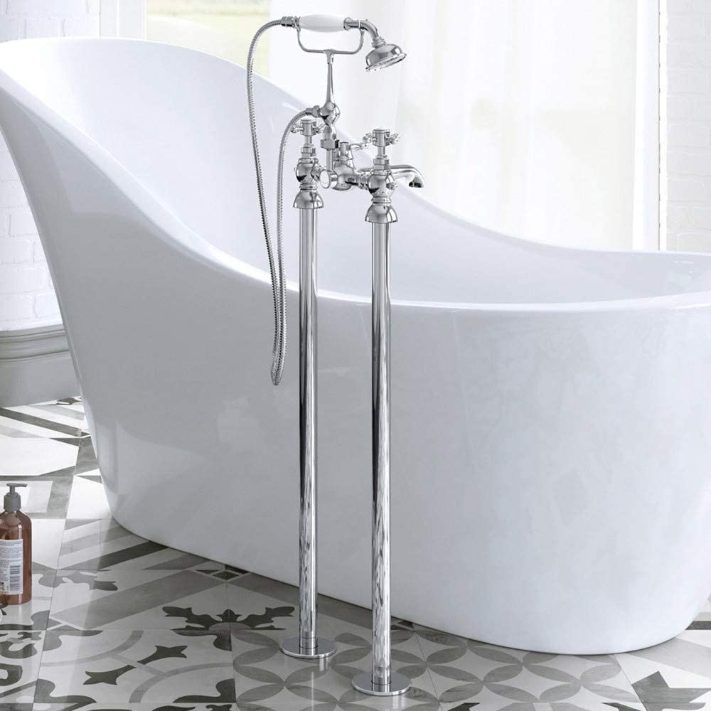 Synergy Henbury KF Ball Freestanding Bath Shower Mixer