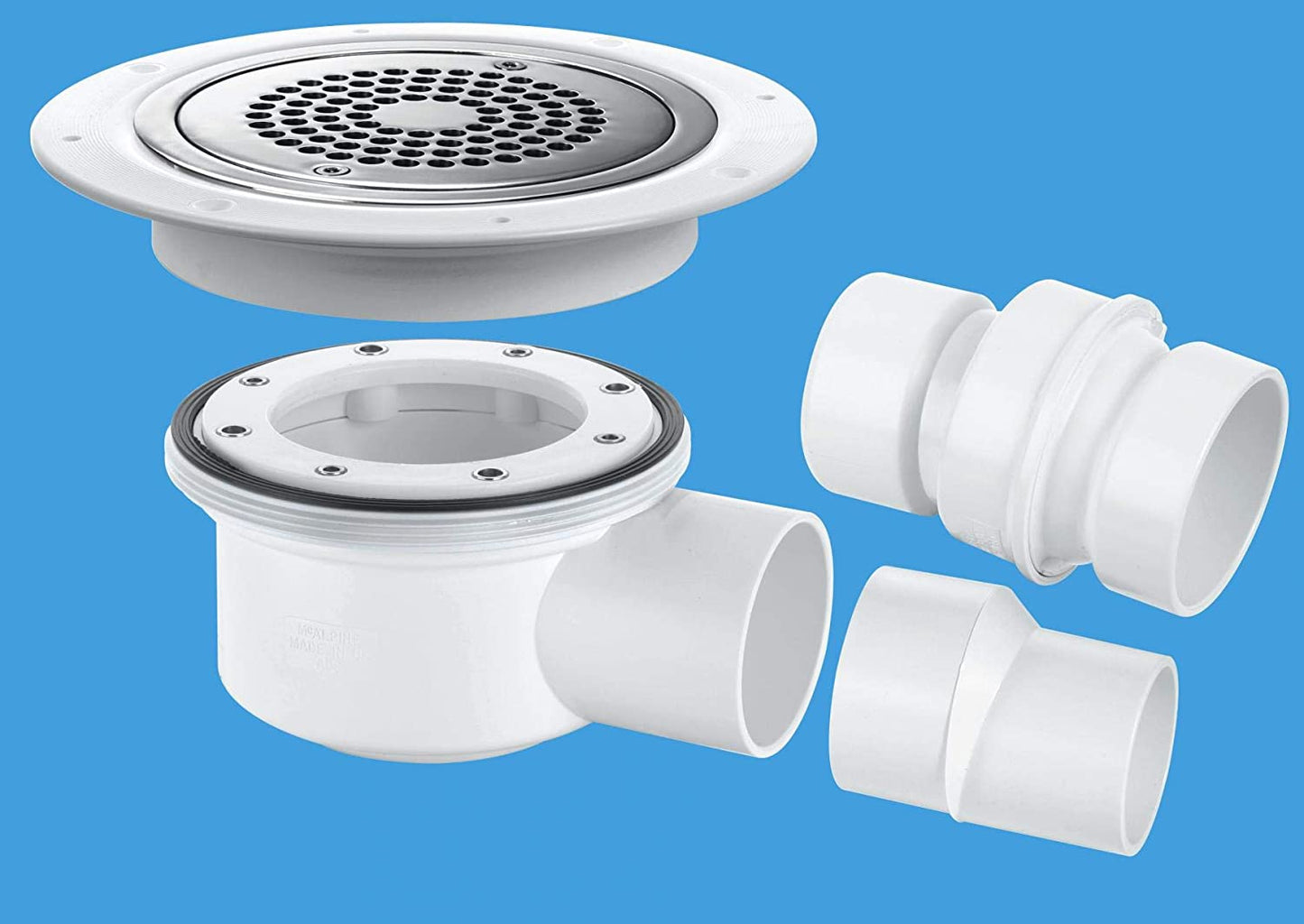 McAlpine Two-Piece 50mm Water Seal Gully TSG52-ANTI/LIG