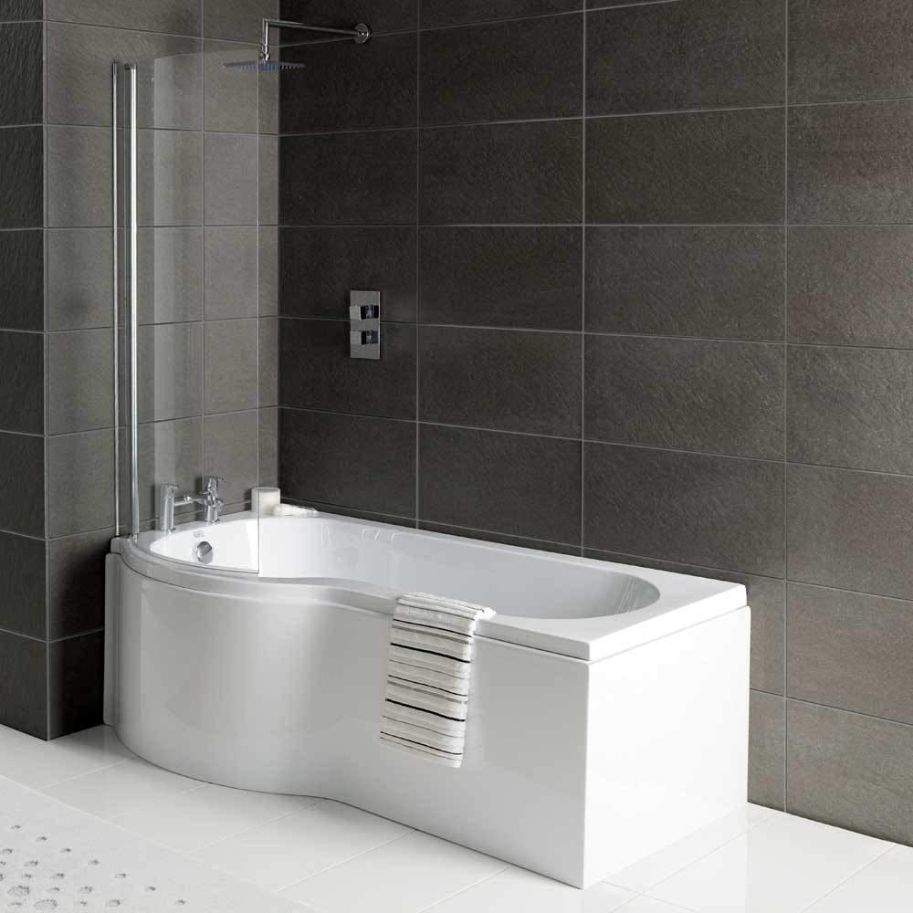 Synergy Zeya P Shape 1675mm Left Hand Premier Finish Bath