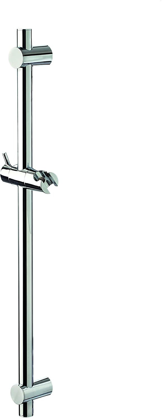 Croydex Shower Riser Rail, Silver