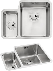 Abode Matrix R25 Undermount 1.5 Bowl Stainless Steel Kitchen Sink