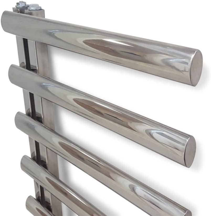Reina Cavo Polished Stainless Steel Designer Radiator | 880 x 500 | RNS-CV508P