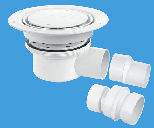 McAlpine Two-Piece 50mm Water Seal Gully TSG52WH