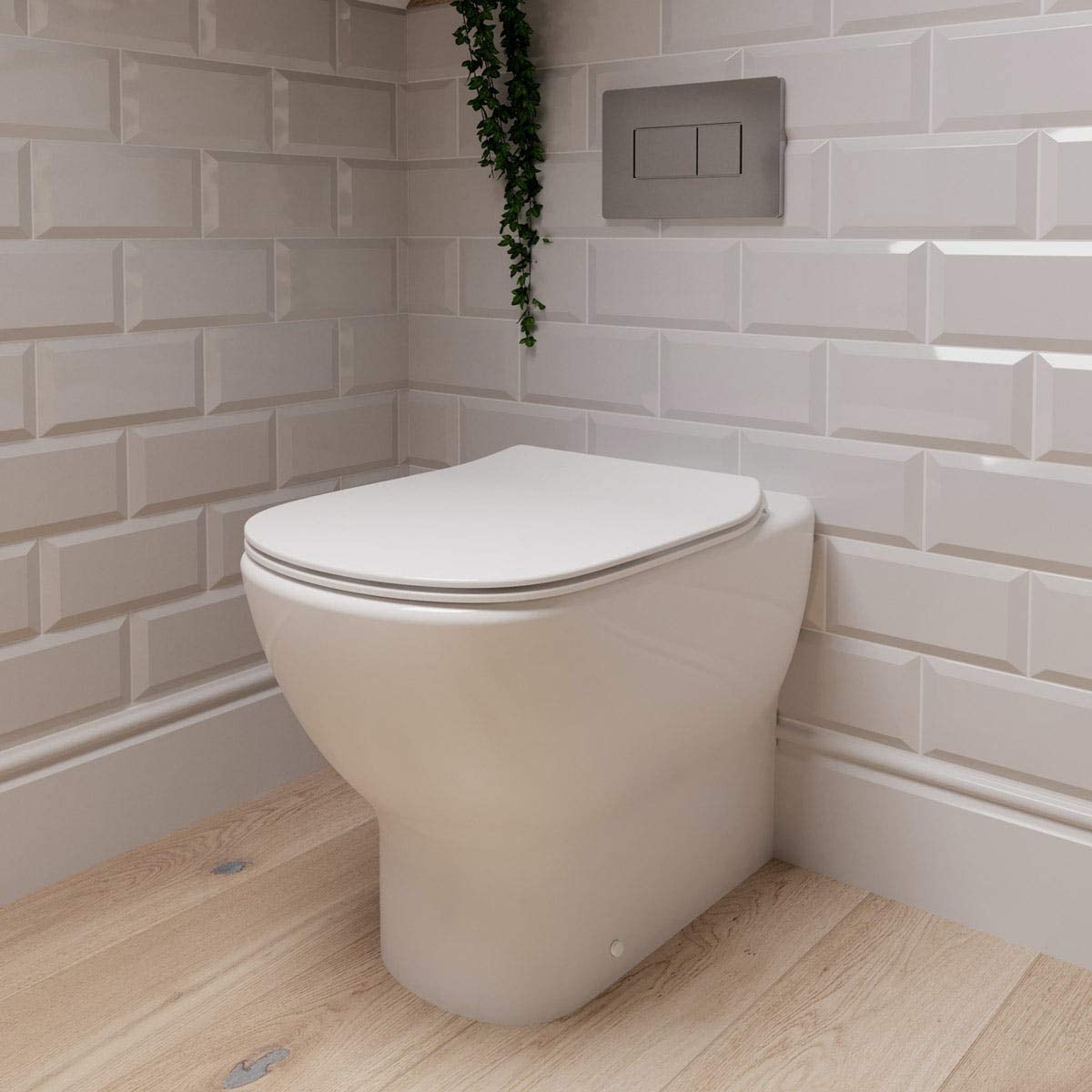 Ideal Standard T353501 Tesi Back to Wall Toilet with Aquablade Technology