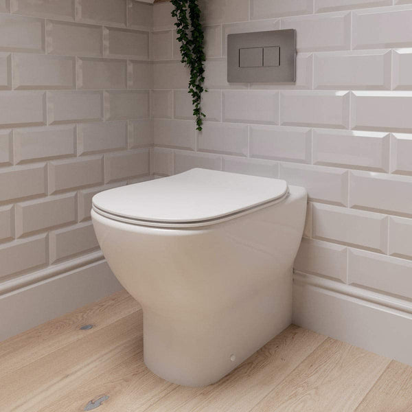 Ideal Standard T353501 Tesi Back to Wall Toilet with Aquablade Technology