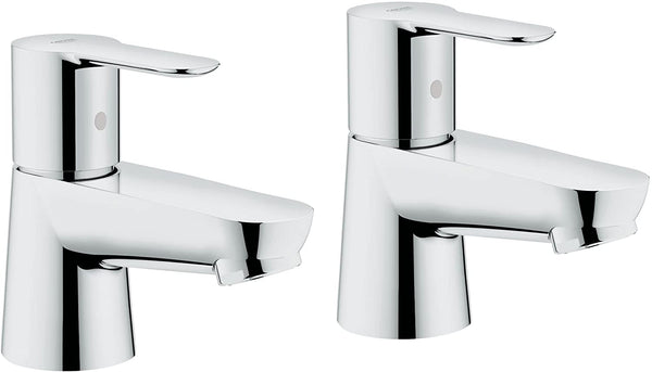 GROHE 2042100M BauEdge Pillar Basin Taps