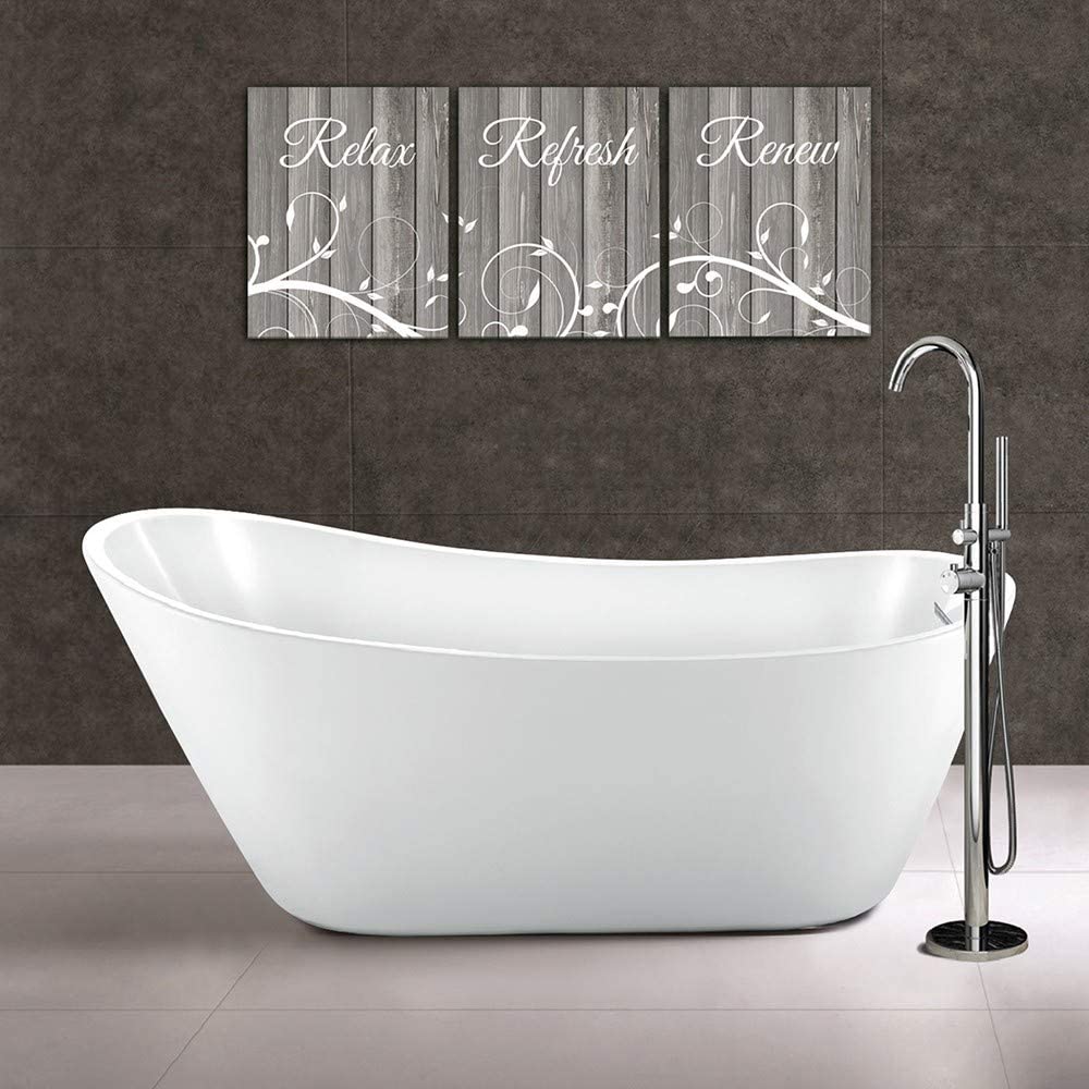 Synergy Arruba 1660mm Modern Slipper Bath