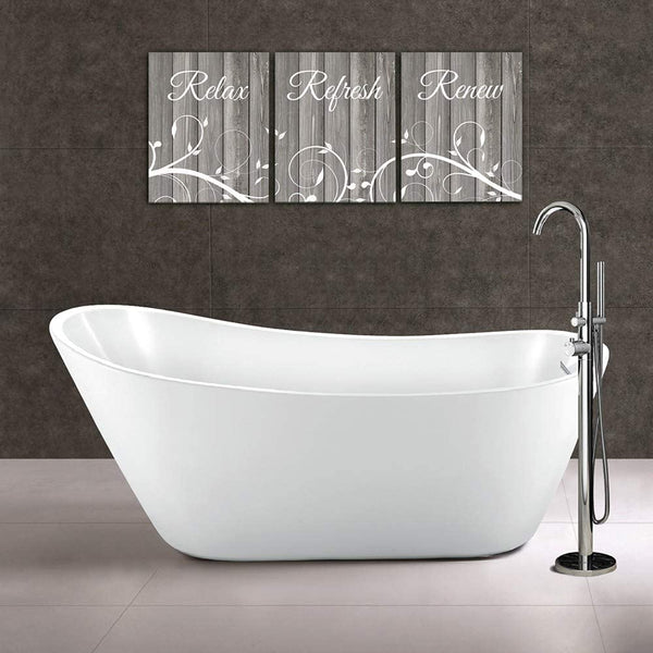 Synergy Arruba 1660mm Modern Slipper Bath