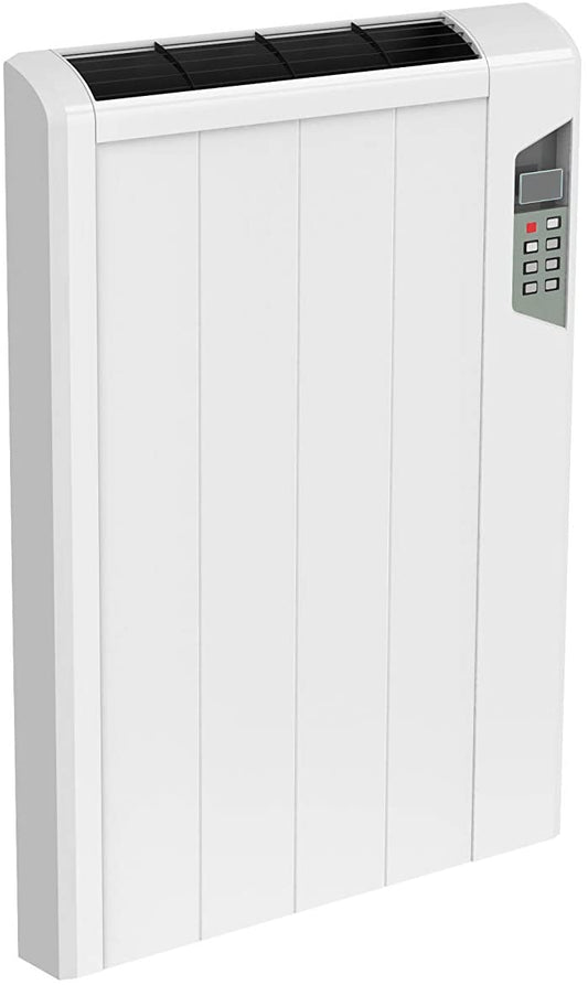 Reina Arlec White Aluminium Horizontal Electric Only Designer Radiators