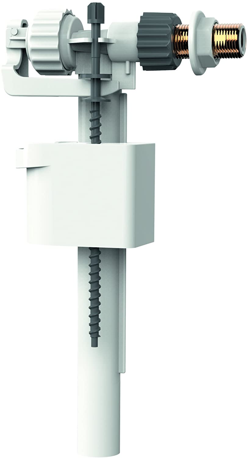 Siamp Monaco 95L 1/2" and 3/8" BSP Universal Side Inlet Cistern Fill Float Valve 30956510 Brass Thread