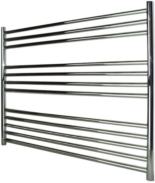Vogue MD058 Pearl Towel Rail 800 x 750 Brushed Stainless Steel