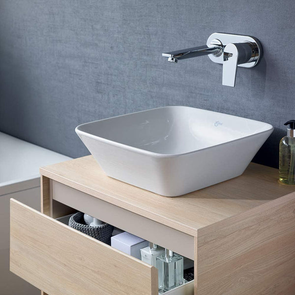Tesi A6578AA Basin Mixer, Silber