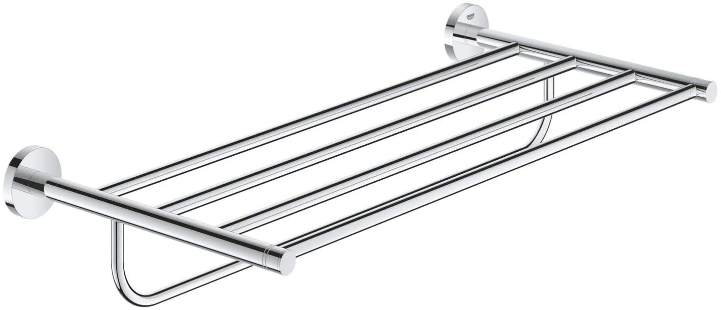 GROHE 40800001 Essentials Towel Rail, Silver
