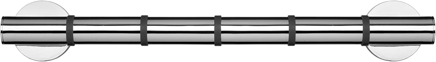 Croydex AP500541 300 mm Safety Support Rail Stainless Steel Grab Bar with Anti-Slip Grip