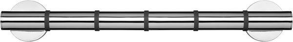 Croydex AP500541 300 mm Safety Support Rail Stainless Steel Grab Bar with Anti-Slip Grip