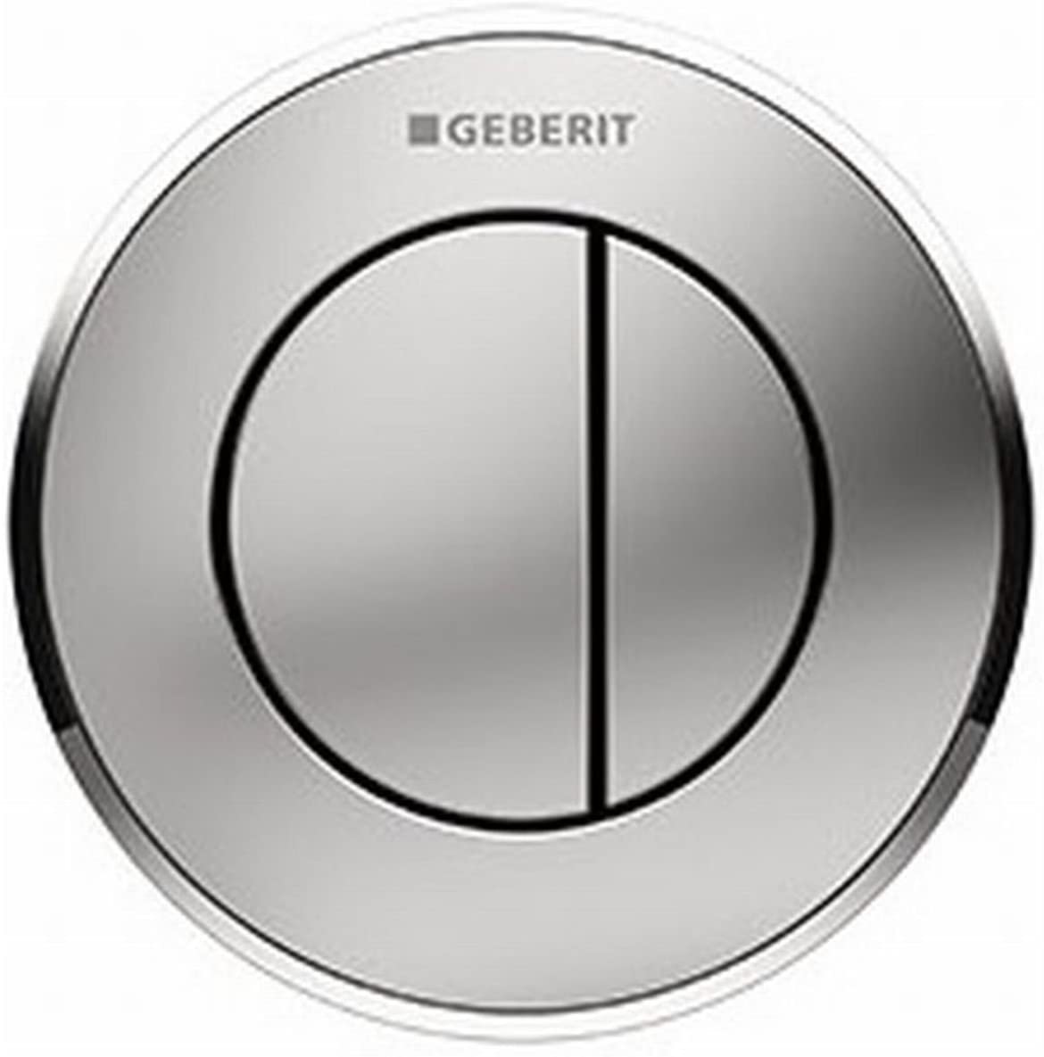 Geberit 116.056. KH. 1í«Ì_Ì_ÌÎ̝ÌÎ̥í«ÌÎ_10, Recessed, Remote Control for Dual Flush Pneumatic Button, for Sigma 8í«ÌÎ_cm, Chrome Gloss/Chrome Matt/Shiny Chrome
