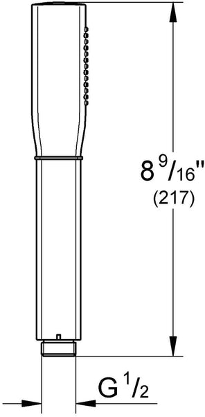 GROHE 26037000 | Grandera Stick Hand Shower