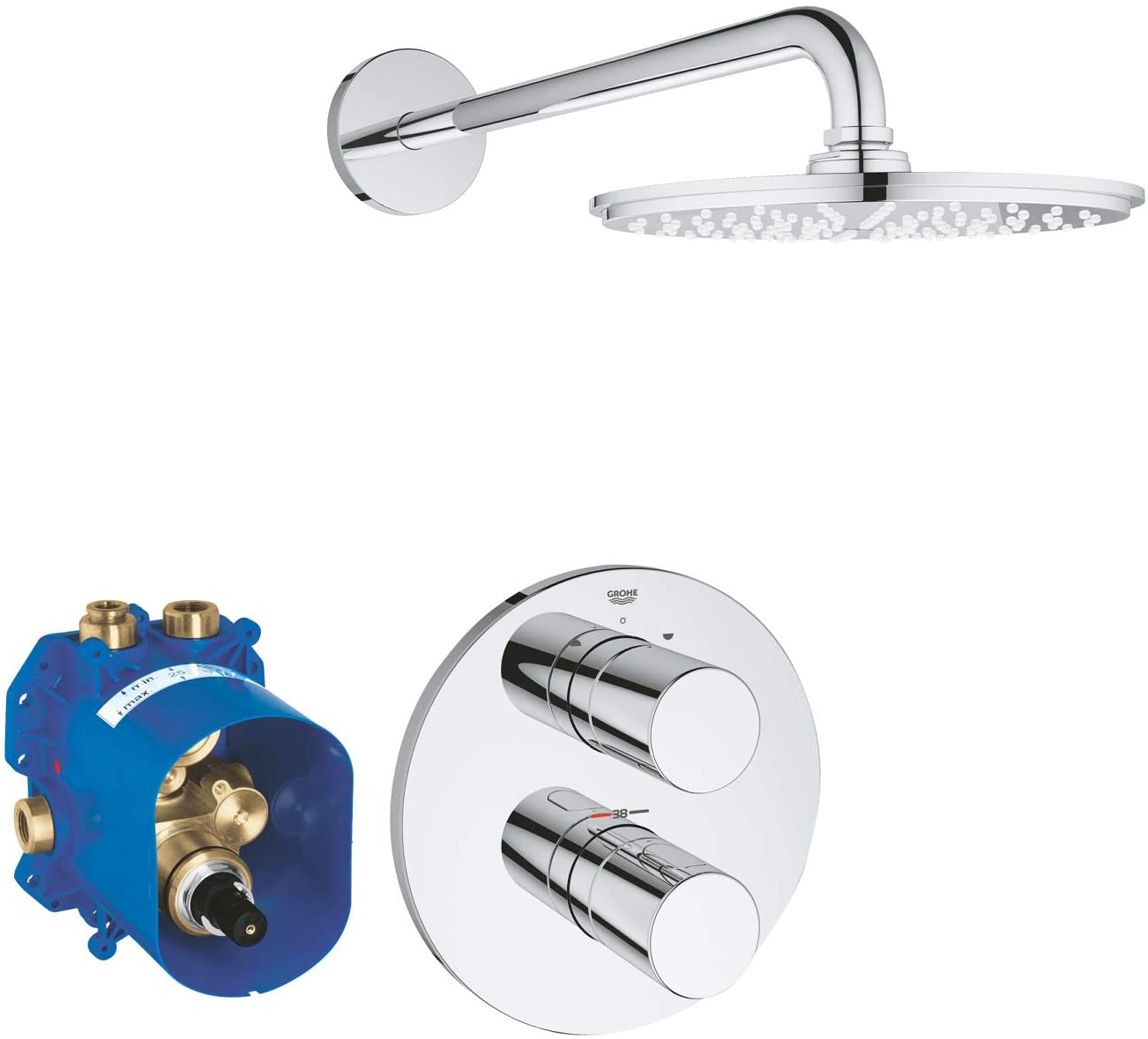 Grohe Rainshower Shower Set Surface Mounted Ceiling 26262000í«ÌÎ_(German Import)