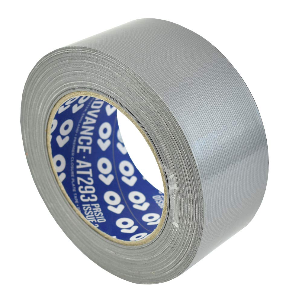 Closure Plate Tape, Grey, 25 m