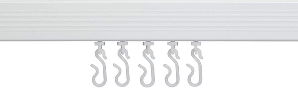 Croydex 2 m Bendy Rail, White