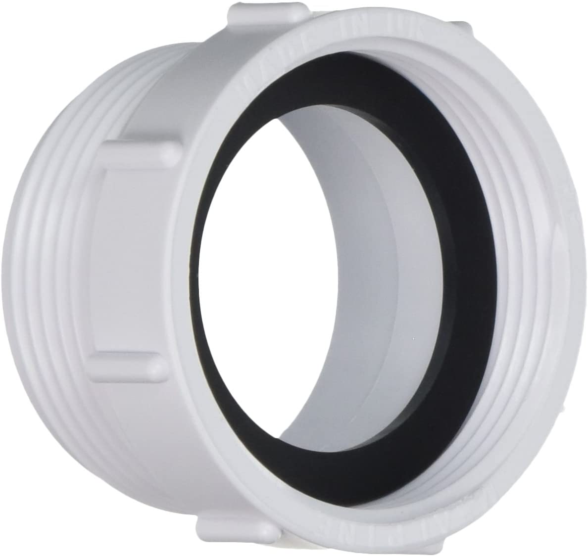 McAlpine T12A-F European to UK Waste Outlet Adaptor, White