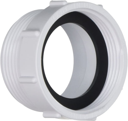 McAlpine T12A-F European to UK Waste Outlet Adaptor, White