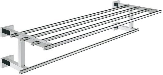 Grohe 40512001 Essentials Cube Towel Rail -Silver