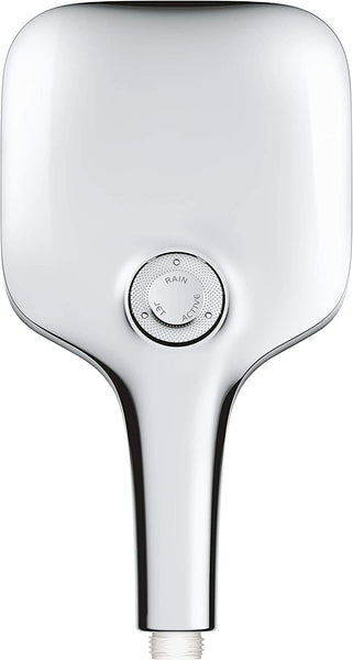 Grohe Rainshower 130 SmartActive Cube 26582000 Shower Head 3 Jet Types Chrome