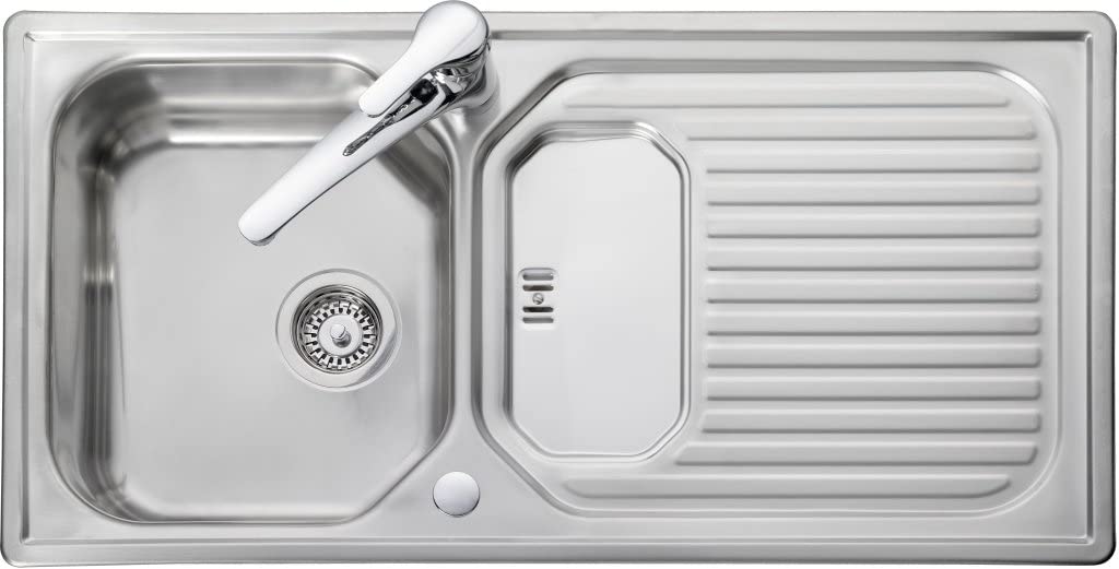 Leisure Aqualine AQ9851 Top-Mounted Sink Rectangular Stainless Steel Rectangular
