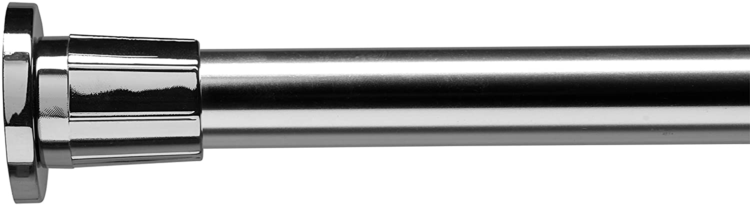 Croydex Telescopic Shower Cubicle Curtain Rod Extends from 700mm to 1220mm