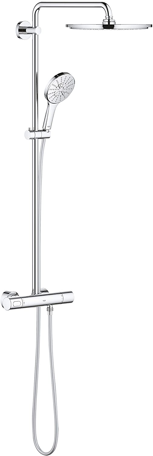 Grohe 27968001 27968001-Rainshower SmartActive 310 Shower System with Built-in Thermostat,