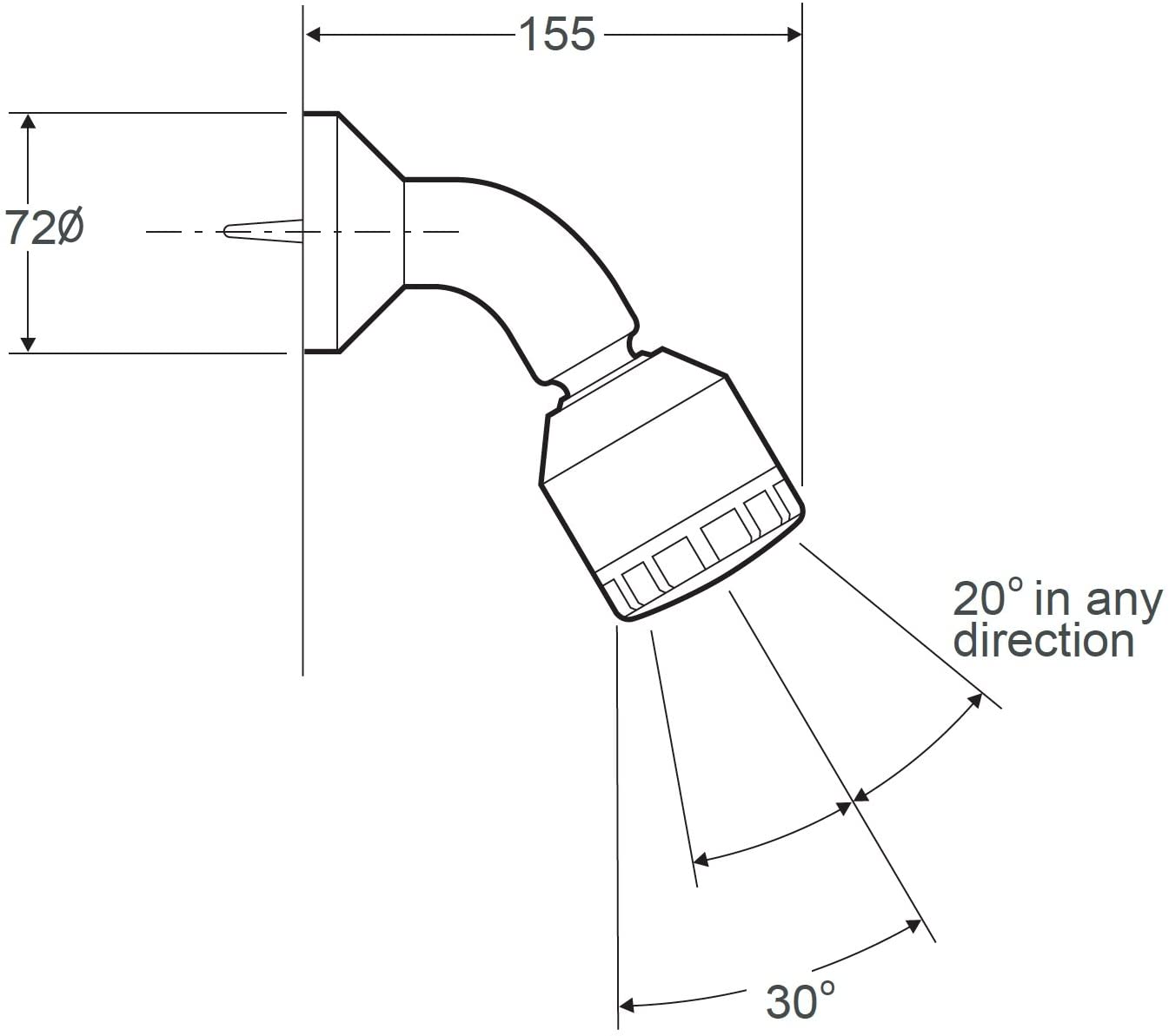 Rada 1.0.108.44.1 BSR S 300 Chrome Fittings & Accessories