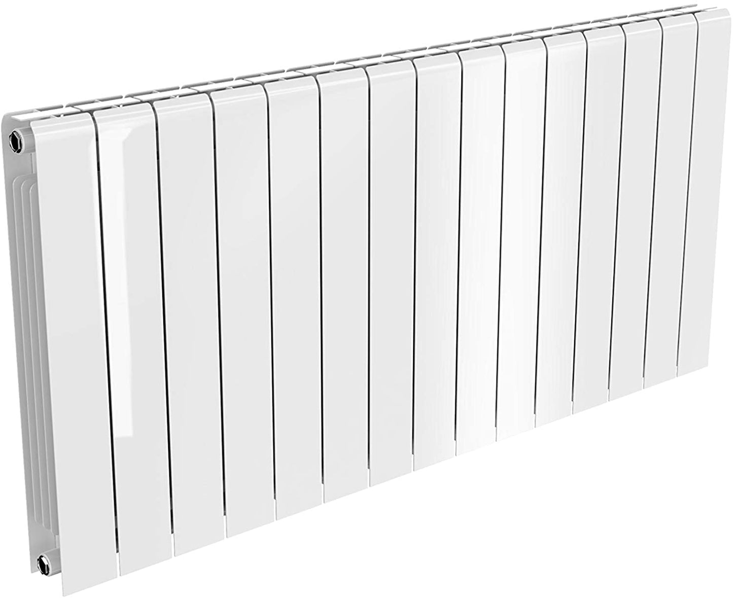 Reina Miray Aluminium White Horizontal Designer Radiator 580mm x 1040mm