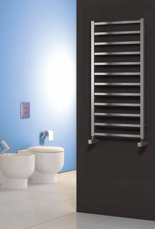 Reina Arden Designer Radiator | Polished Steel | 500 x 1000 | RNS-ARD5100P