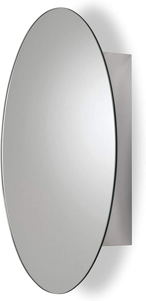CroydEx Tay Stainless Steel Oval Cabinet