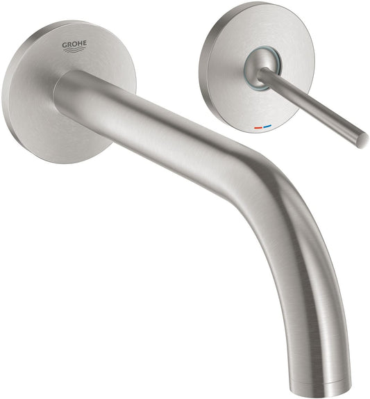 Grohe Atrio 19918DC3åÊ| Bath Tap with 2-Hole Basin Mixer Tap | Super Steel