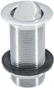 McAlpine 1å_" Chrome Plated Brass Unslotted Swivel Basin Waste CWU60SP-CB