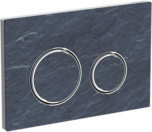 Geberit 115.884.JM.1 Flush Plate Sigma21 for Dual Flush Mustang Slate