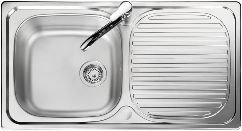 Leisure Linear LR9501XS 950x508mm Stainless Steel Large Bowl Kitchen Sink+Wastes